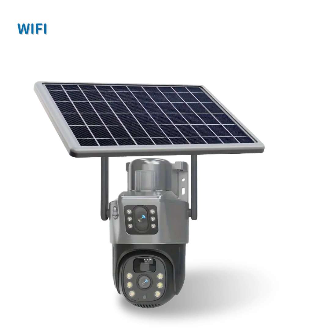 SOLARNA 4G ili wifi KAMERA S DVA SOČIVA