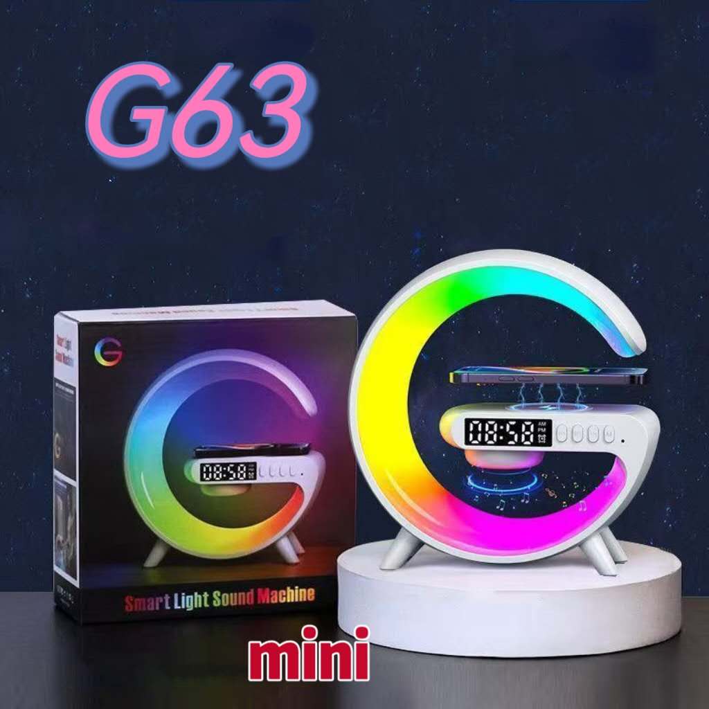 Pametna RGB lampa sa zvučnikom i bežičnim punjačem