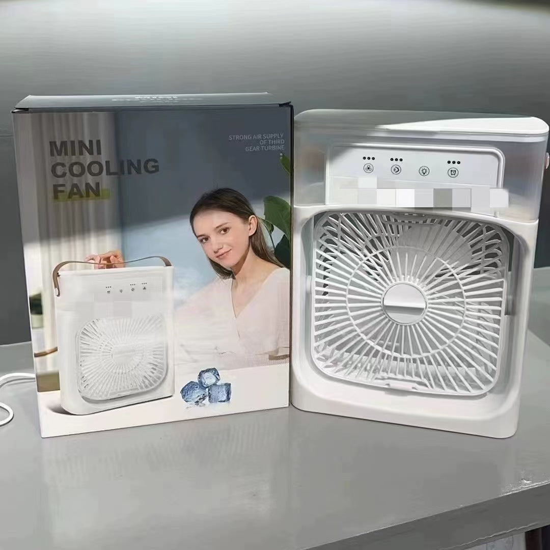 4u1 Ventilator, mini klima, osvežavač i lampa
