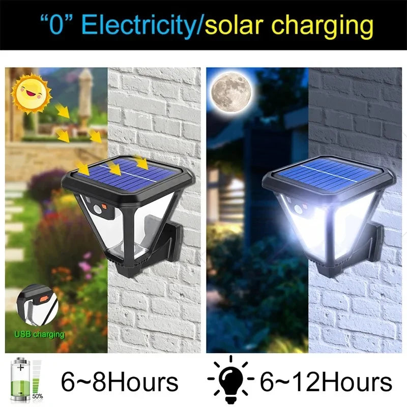 2 NAČINA UGRADNJE solarni lampa