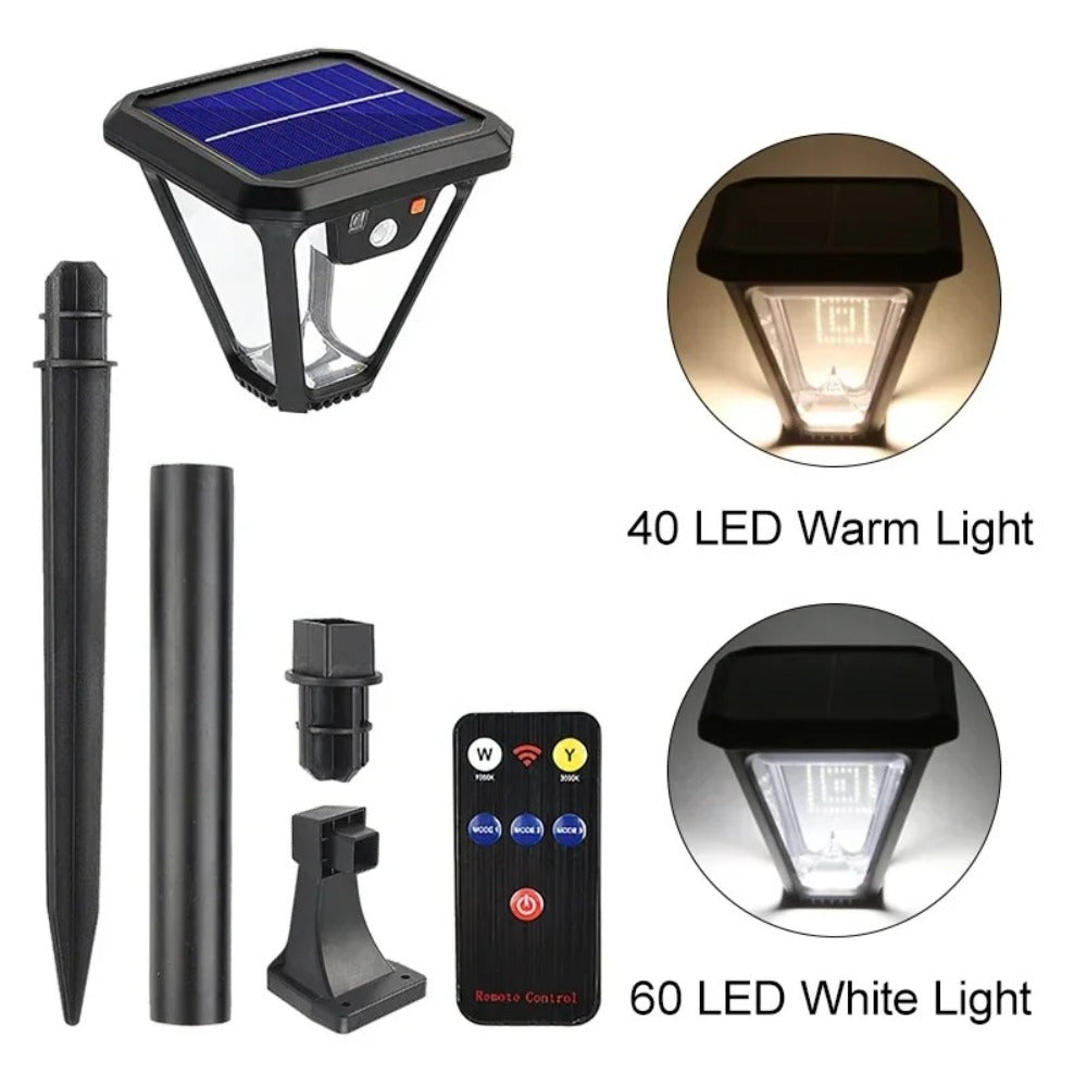 2 NAČINA UGRADNJE solarni lampa