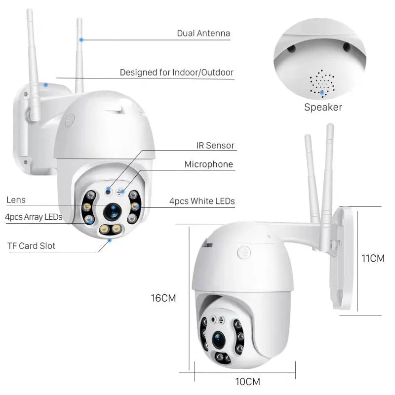 IP KAMERA Smart PTZ WiFi 1080P