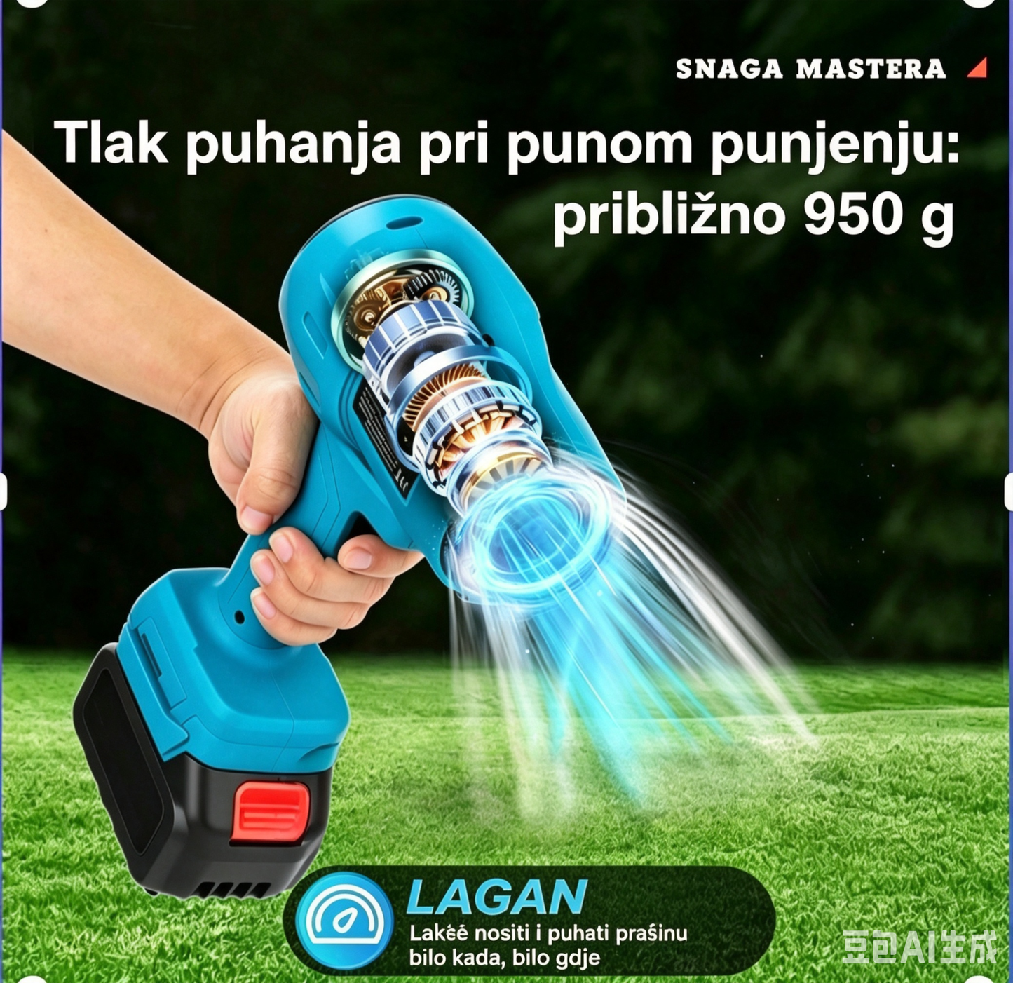 🚀 Zaboravite na prašinu zauvek! Moćni Akumulatorski Duvač 30,00€✅