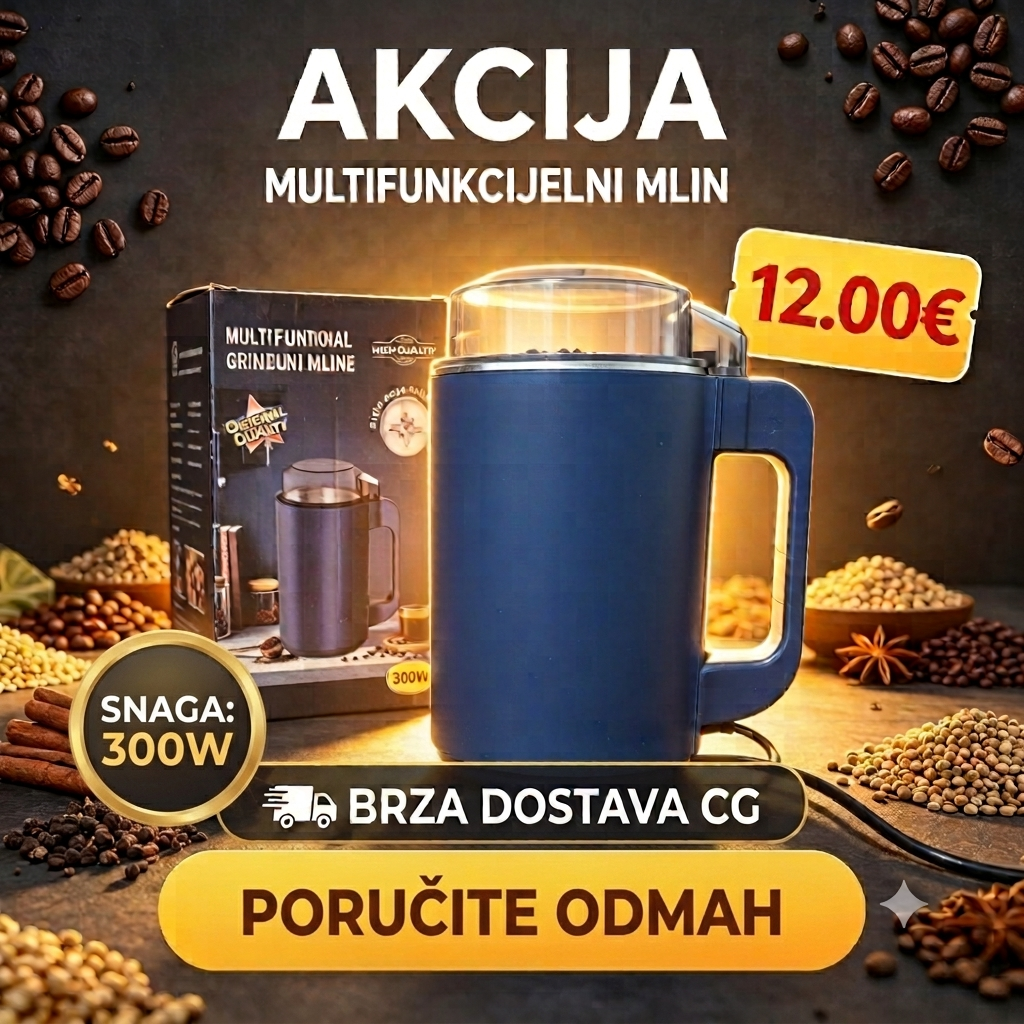 Najprodavaniji Mlin za Kafu, Orašaste Plodove i Začine