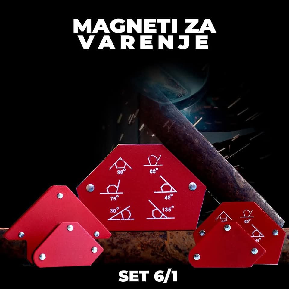 SET MAGNETA ZA ZAVARIVANJE 6/1