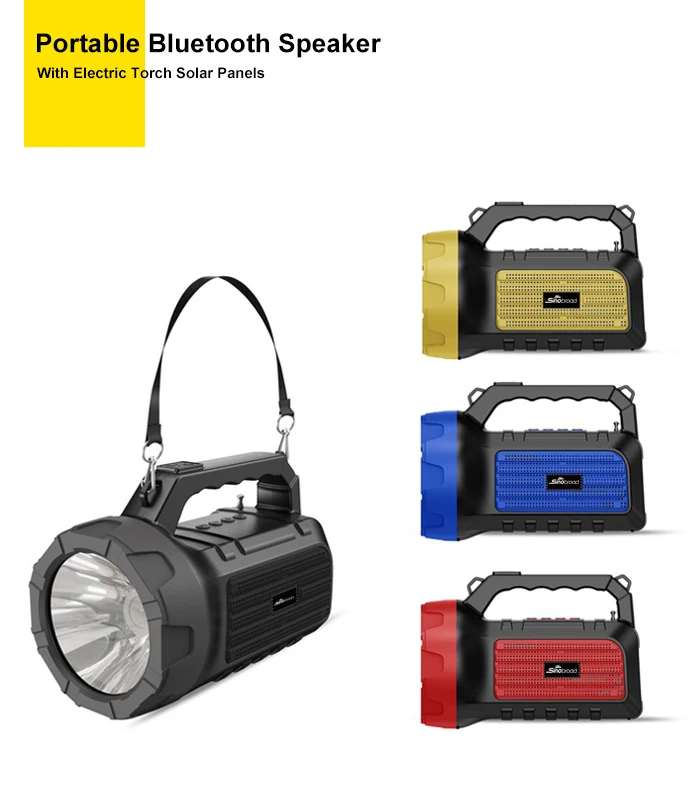 Rucna punjiva led lampa sa bluetooth zvucnikom