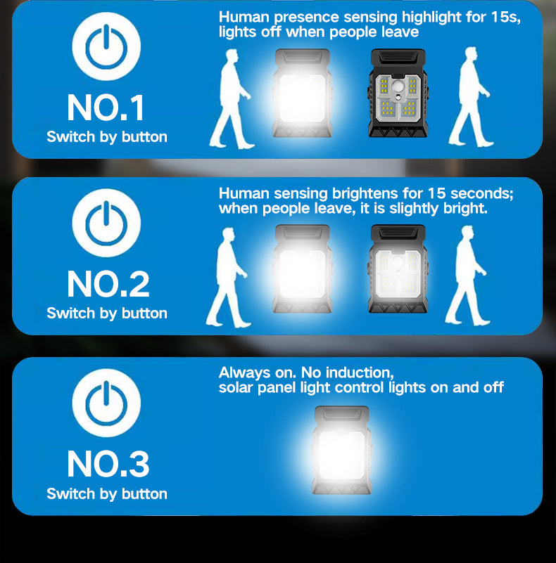 Solarna lampa s kopčom