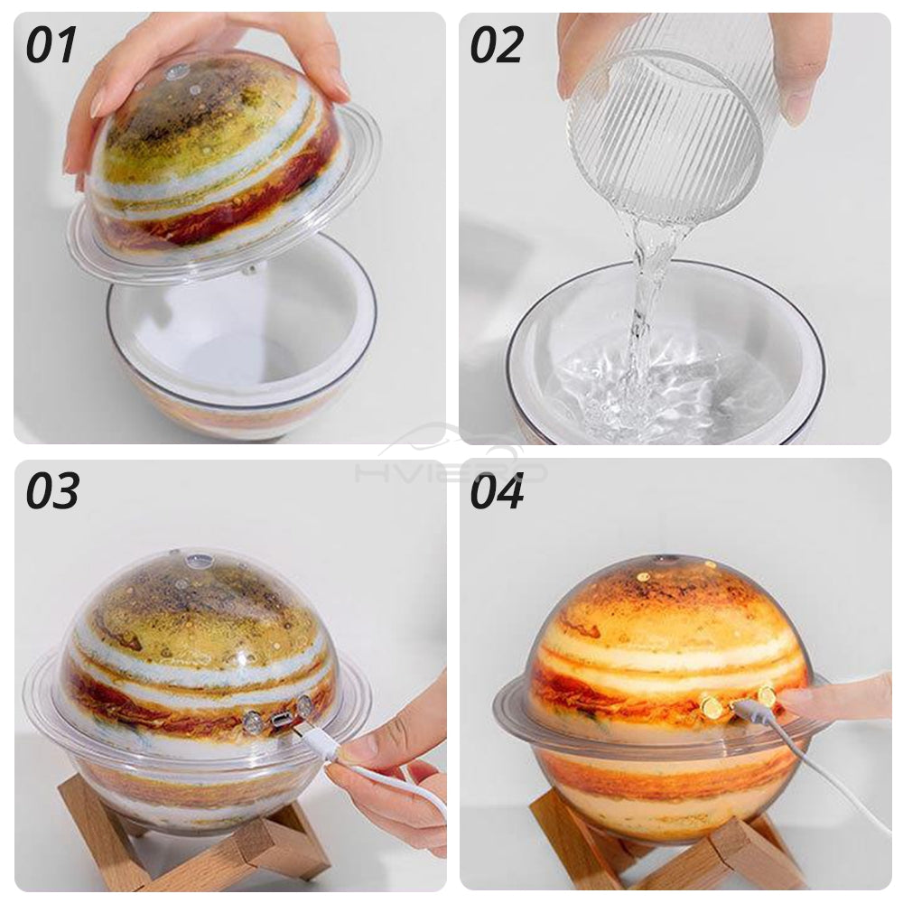 Planeta difuzor 3D