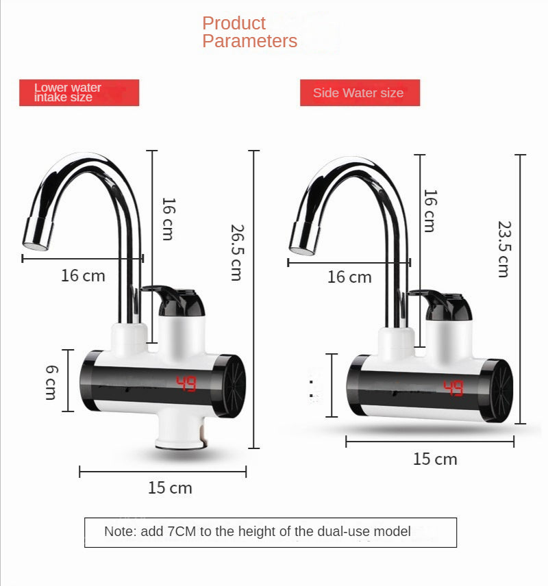 Električna slavina za toplu vodu