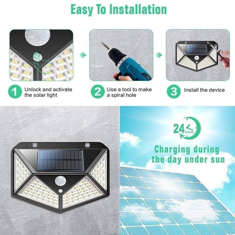 ‼️ SOLARNI REFLEKTOR SA 114 LED DIODA ‼️
