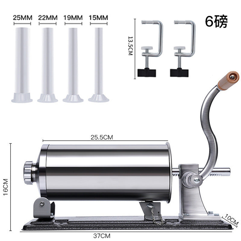 Ručna mašina za punjenje kobasica 3kg i 4kg | Inox kvalitet