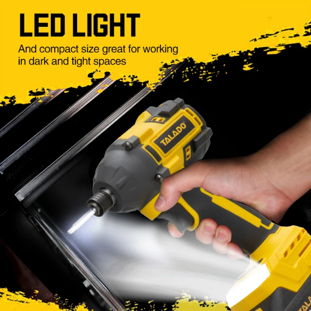 Aku Udarni Odvijač 280 Nm – Brushless Motor, 21V, Dvije Baterije