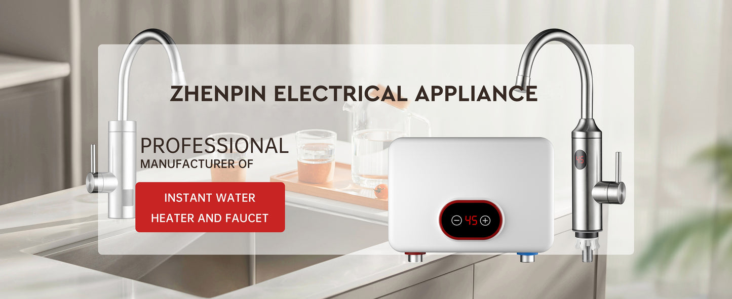 Električni bojler za brzo zagrijavanje – kuhinja i kupatilo (3500W/4500W/5500W)