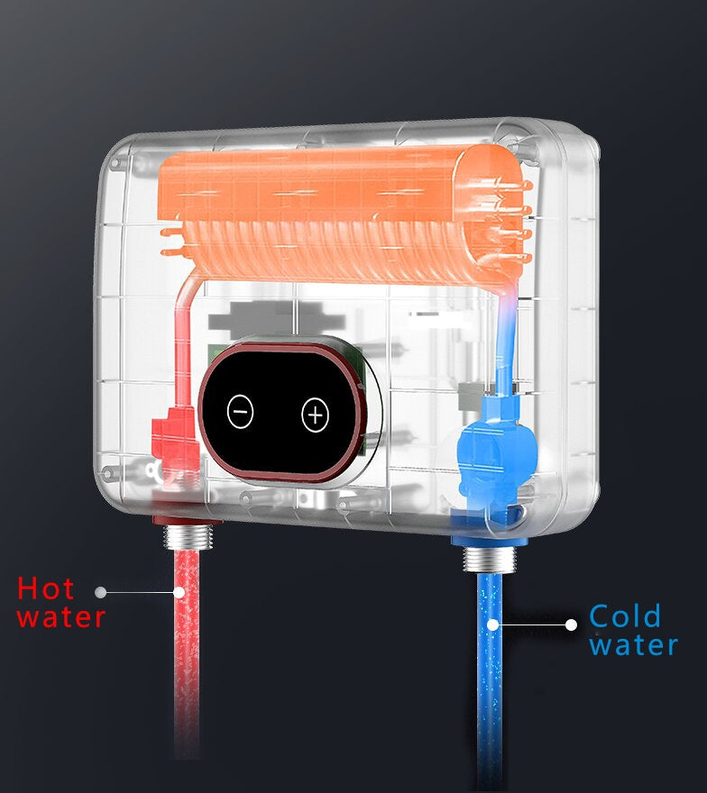 Električni bojler za brzo zagrijavanje – kuhinja i kupatilo (3500W/4500W/5500W)
