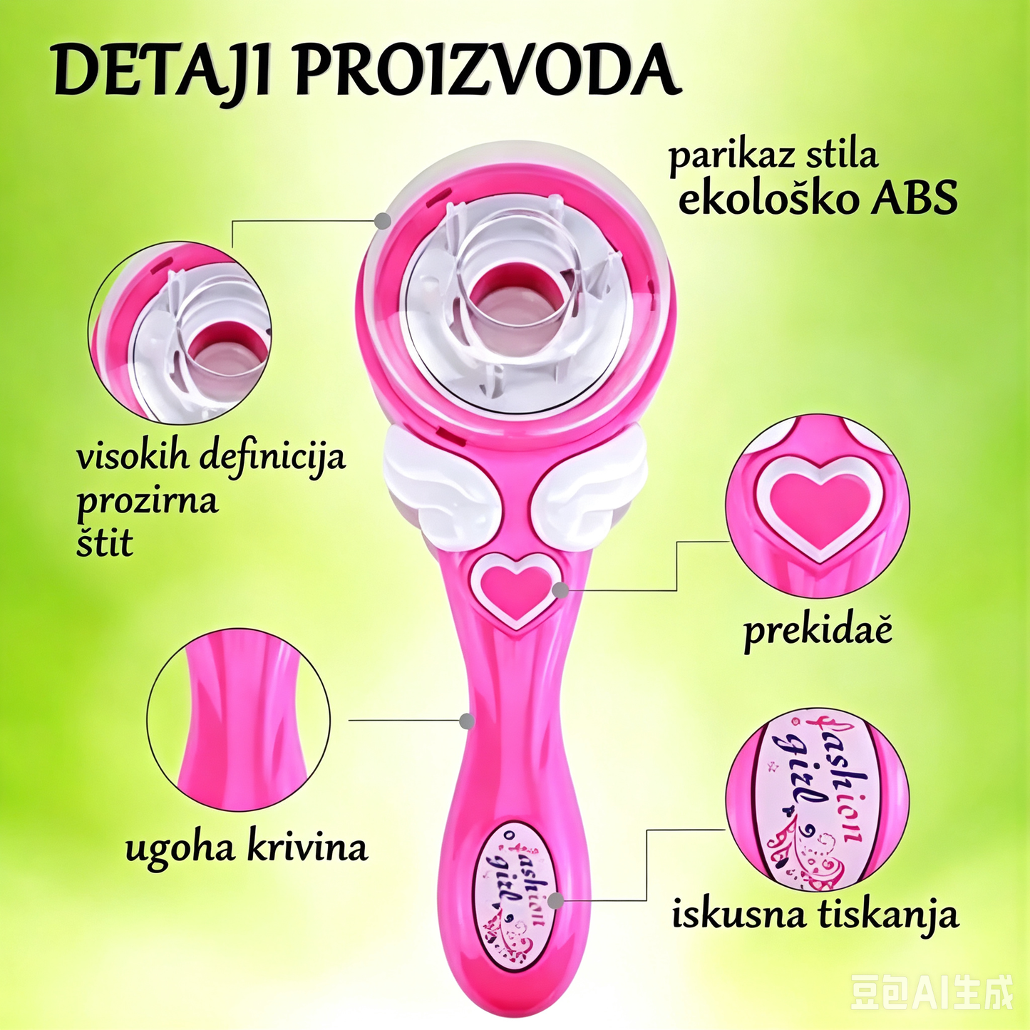 Apart za pravljenje pletenica – Magic Braid za djecu
