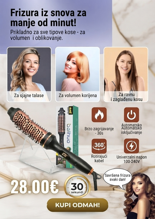 Balhuo multifunkcionalna četka za kosu – Frizura iz snova za manje od minut