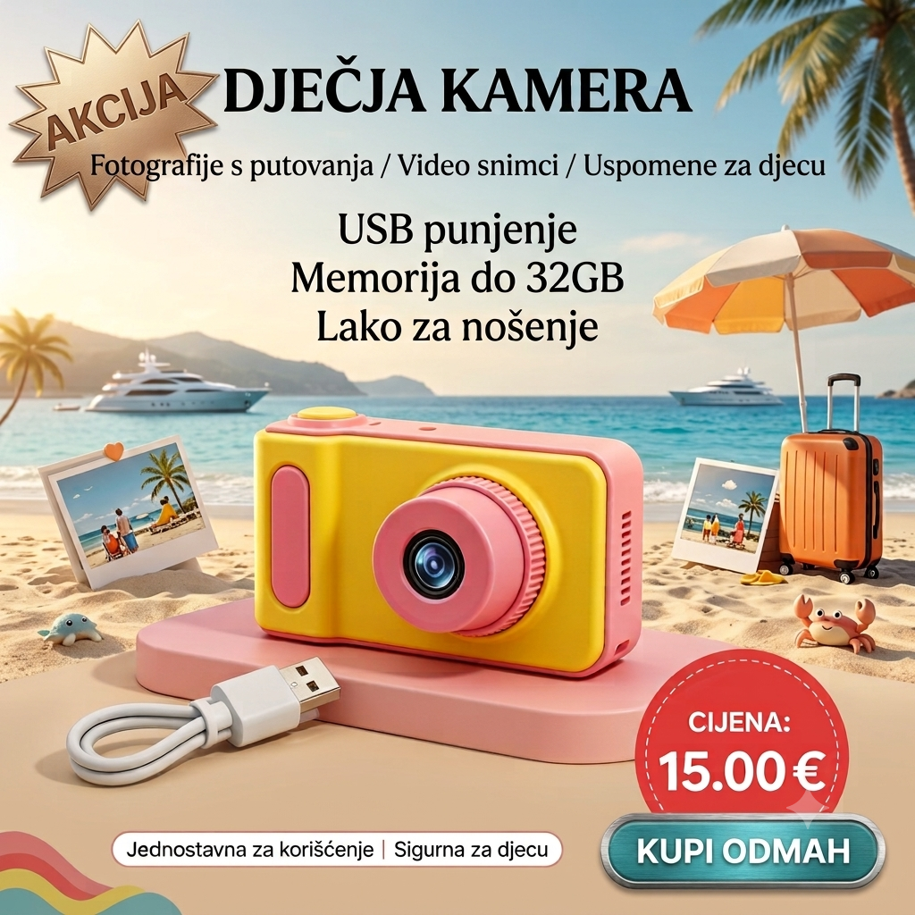 2.0 inčni Dječji fotoaparat