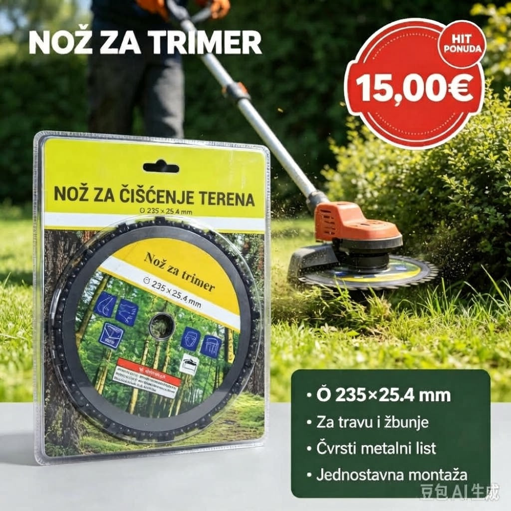 Nož za trimer 235x25.4 mm | Hit Ponuda – 15.00€