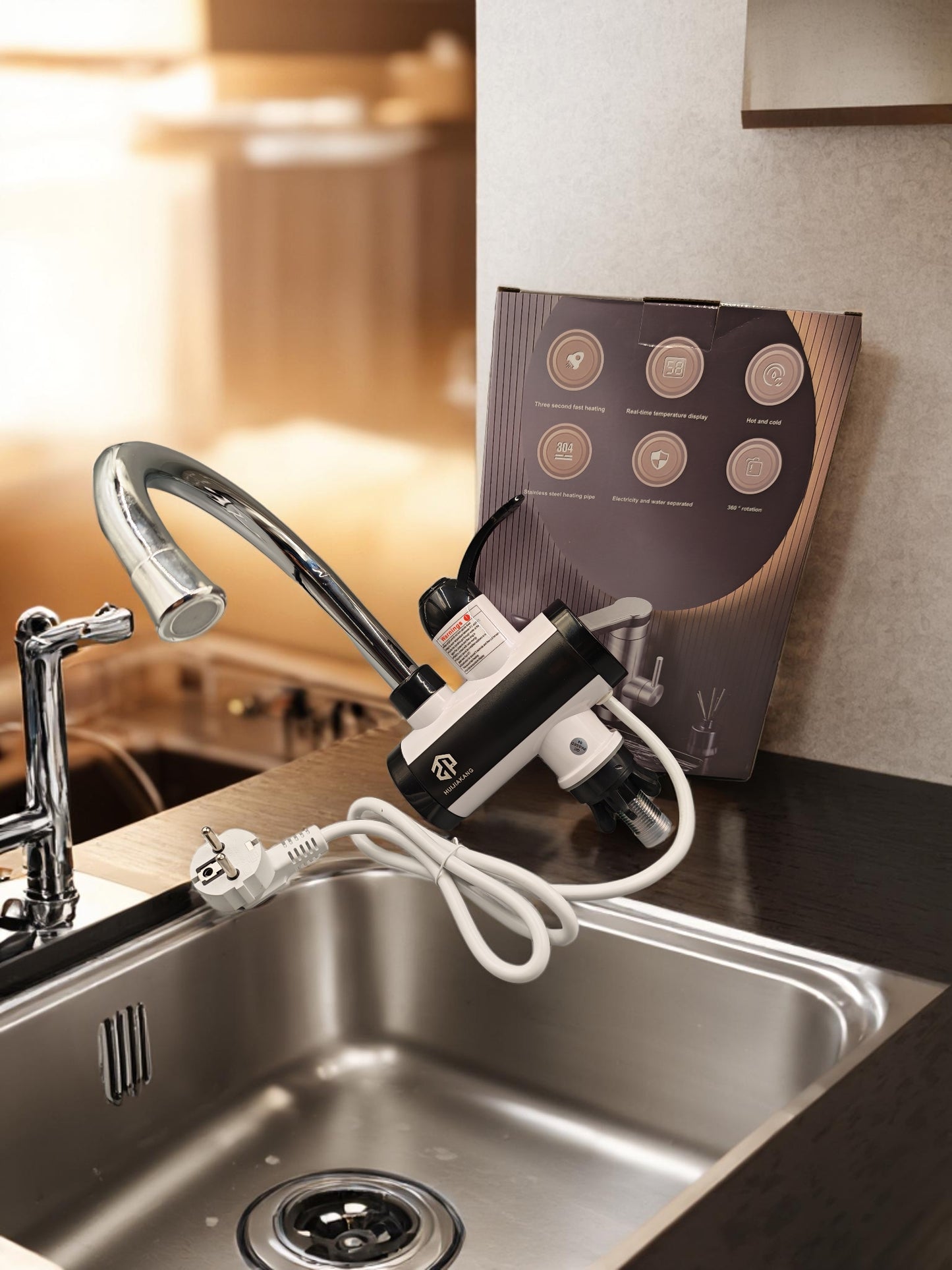 Električna slavina za toplu vodu