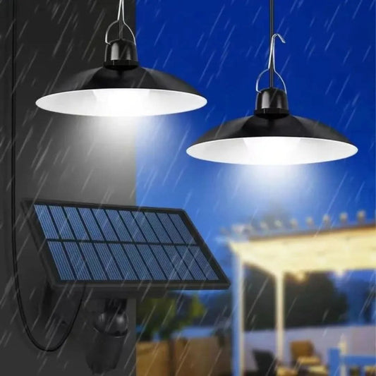2 Solarne led lampe sa odvojenim solarnim panelom