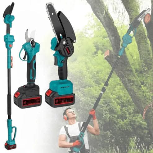 MEGA SET – AKU MAKAZE + AKU MOTORKA + TELESKOP ŠTAP (1.60m)