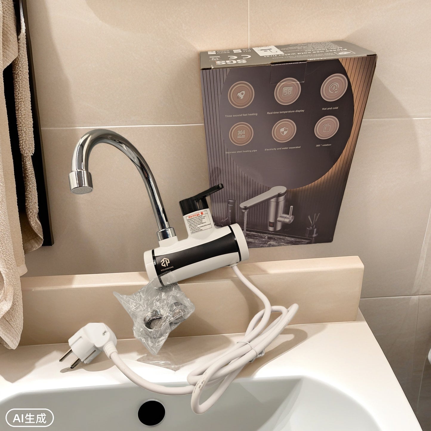 Električna slavina za toplu vodu