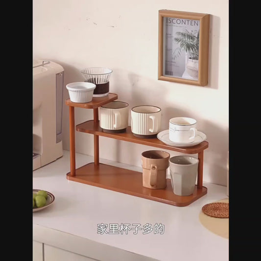 Moderna polica za šolje i začine – Organizujte svoj kutak za kafu! ☕  15€