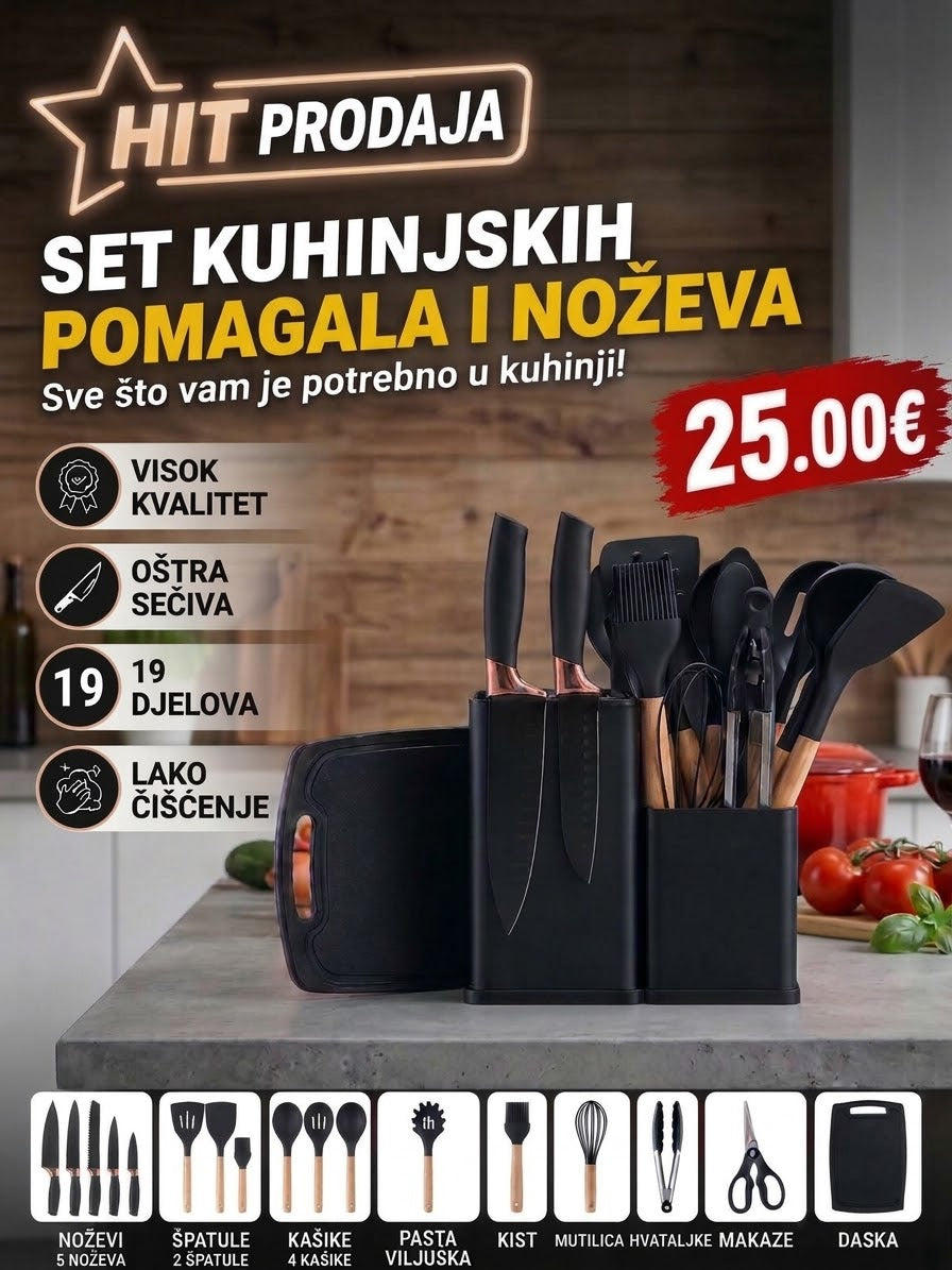 Unaprijedite svoju kuhinju uz Ultimate 19-u-1 set
